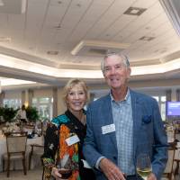 Guests Gwen Bergsma and David Vander Kam standing together and smiling at camera